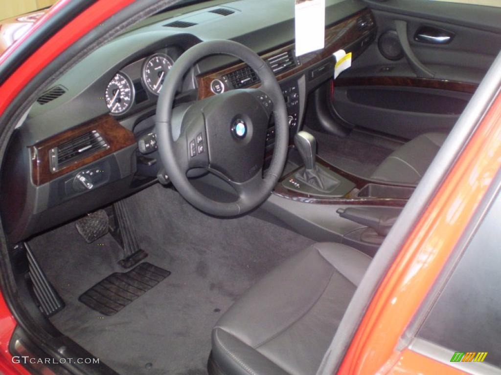 2010 3 Series 328i xDrive Sedan - Crimson Red / Black photo #4