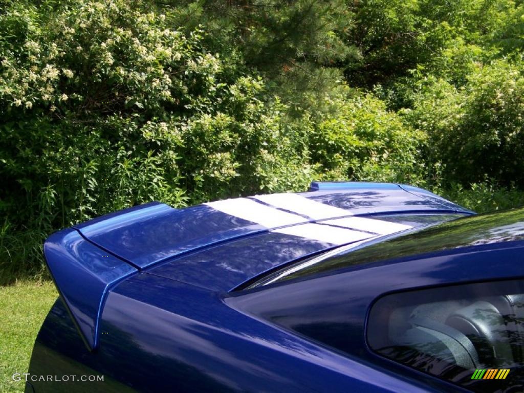 2006 Mustang Roush Stage 1 Coupe - Vista Blue Metallic / Dark Charcoal photo #14