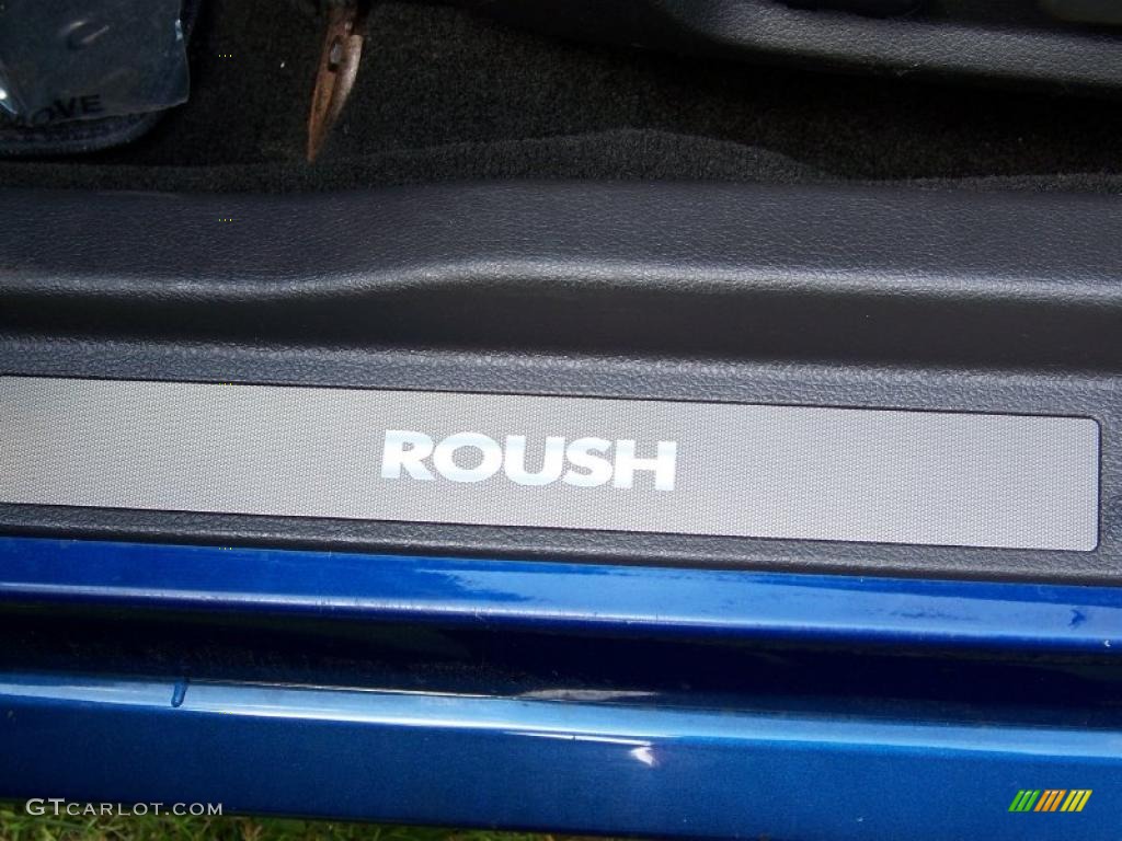 2006 Mustang Roush Stage 1 Coupe - Vista Blue Metallic / Dark Charcoal photo #30