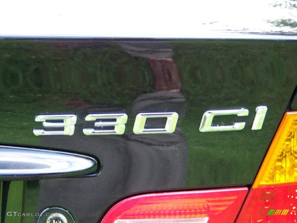 2004 3 Series 330i Coupe - Black Sapphire Metallic / Grey photo #12