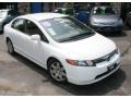 2007 Taffeta White Honda Civic LX Sedan  photo #3