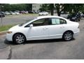 2007 Taffeta White Honda Civic LX Sedan  photo #9