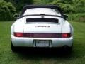 1992 Grand Prix White Porsche 911 Carrera 4 Cabriolet  photo #7