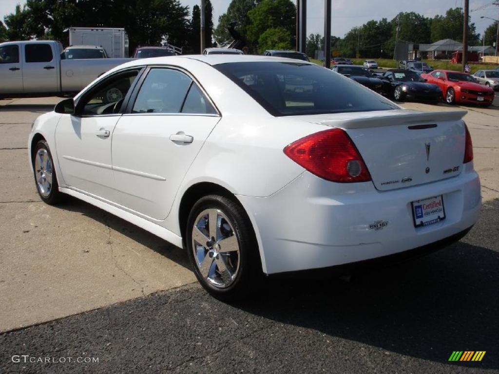 2010 G6 GT Sedan - Summit White / Ebony photo #6