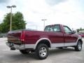 1999 Dark Toreador Red Metallic Ford F150 XLT Regular Cab 4x4  photo #5