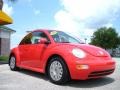 2004 Uni Red Volkswagen New Beetle GL Coupe  photo #3