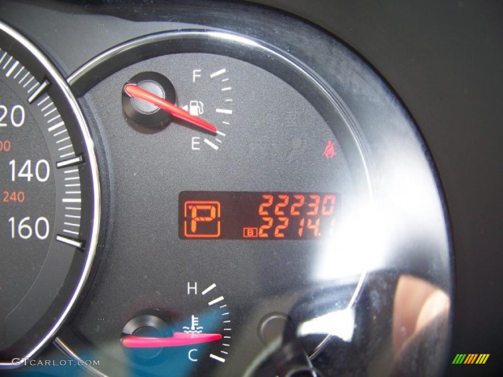 2009 Maxima 3.5 SV - Super Black / Frost Leather photo #12