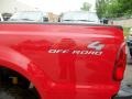 Vermillion Red - F250 Super Duty FX4 Regular Cab 4x4 Photo No. 8