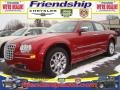 2010 Inferno Red Crystal Pearl Chrysler 300 Touring  photo #1