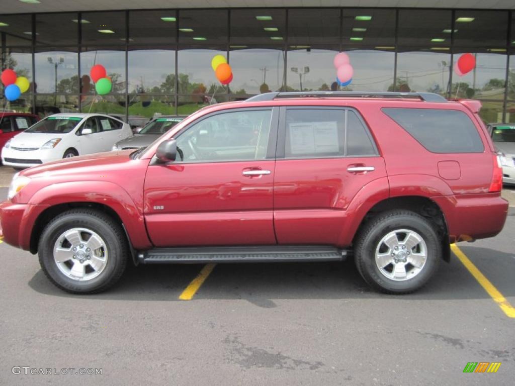 2007 4Runner SR5 - Salsa Red Pearl / Stone photo #4