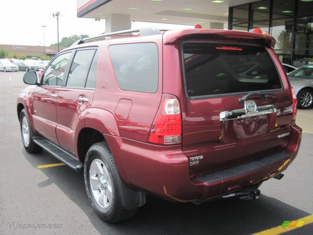 2007 4Runner SR5 - Salsa Red Pearl / Stone photo #5