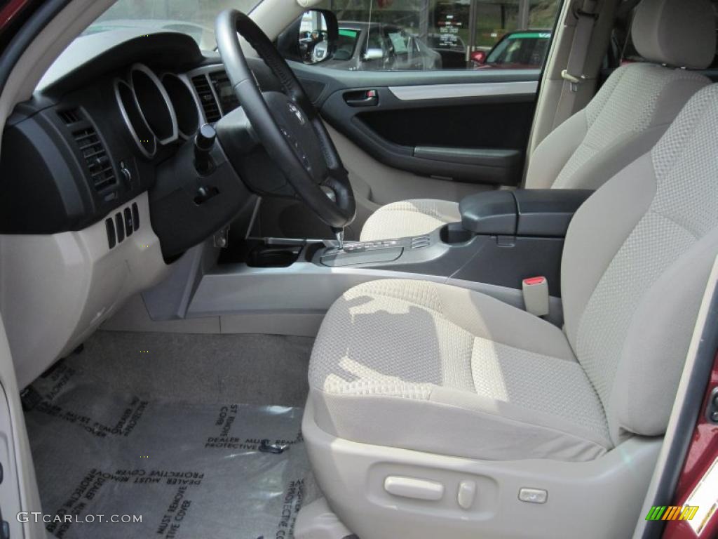 2007 4Runner SR5 - Salsa Red Pearl / Stone photo #11