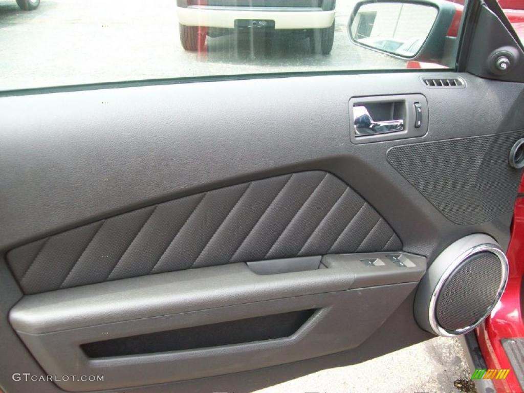 2010 Mustang GT Premium Convertible - Red Candy Metallic / Charcoal Black photo #9