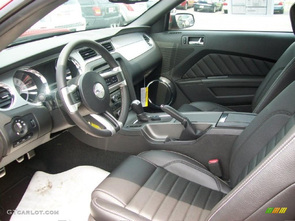 2010 Mustang GT Premium Convertible - Red Candy Metallic / Charcoal Black photo #10