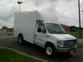 2010 Oxford White Ford E Series Cutaway E350 Commercial Moving Van  photo #3