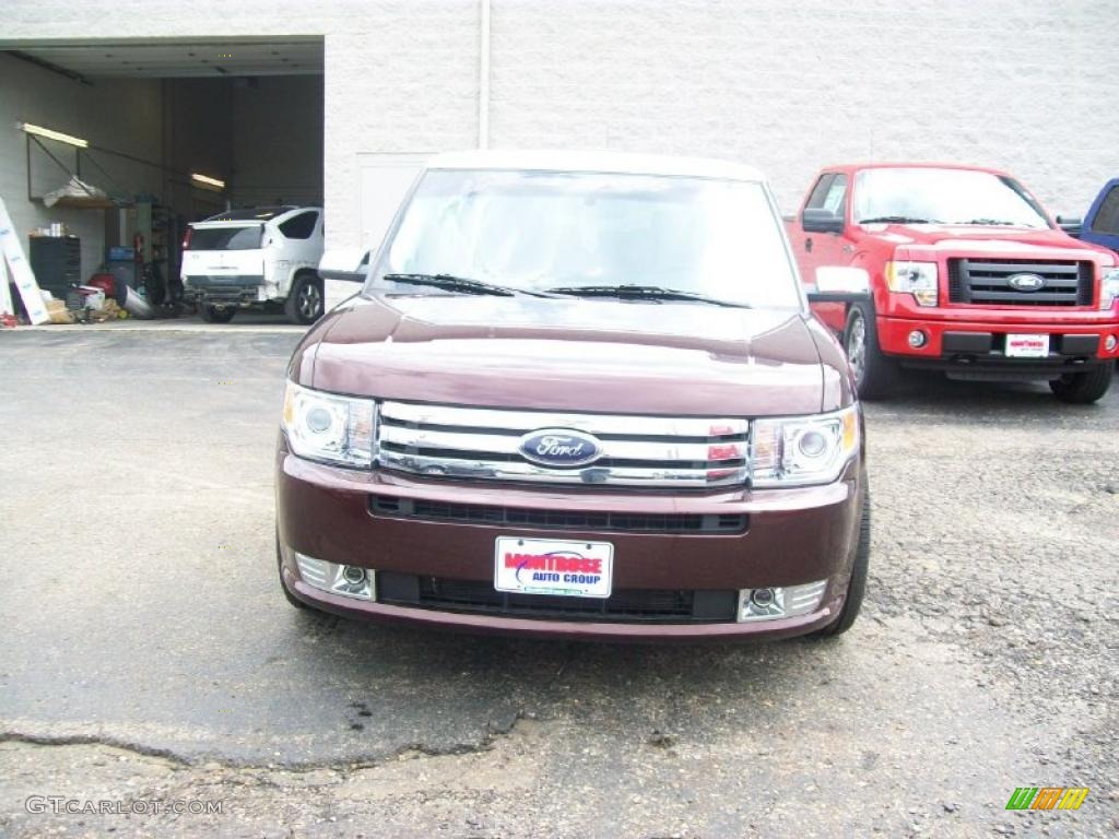 2010 Flex Limited EcoBoost AWD - Cinnamon Metallic / Charcoal Black photo #2