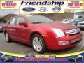 2007 Redfire Metallic Ford Fusion SEL V6  photo #2