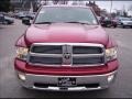 2010 Inferno Red Crystal Pearl Dodge Ram 1500 Big Horn Crew Cab 4x4  photo #5