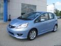 2010 Tidewater Blue Metallic Honda Fit Sport  photo #2