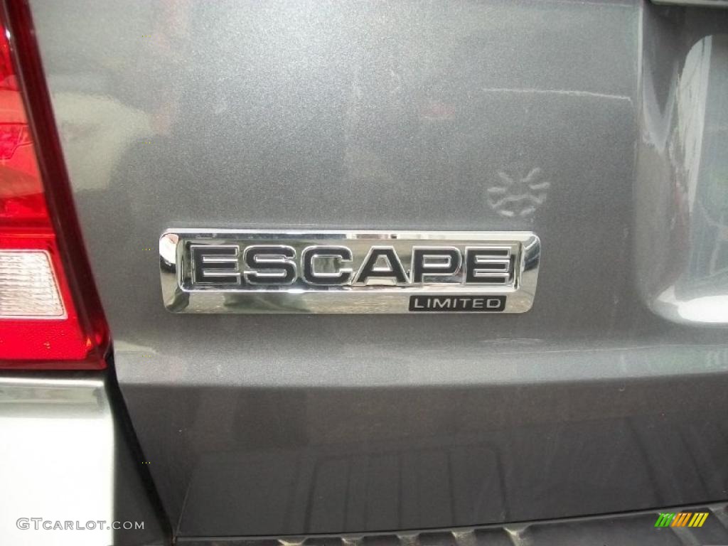 2010 Escape Limited V6 - Sterling Grey Metallic / Charcoal Black photo #5