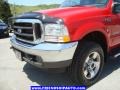 2004 Red Ford F250 Super Duty XLT SuperCab 4x4  photo #9