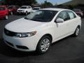 2010 Clear White Kia Forte LX  photo #1