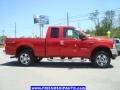 2004 Red Ford F250 Super Duty XLT SuperCab 4x4  photo #14