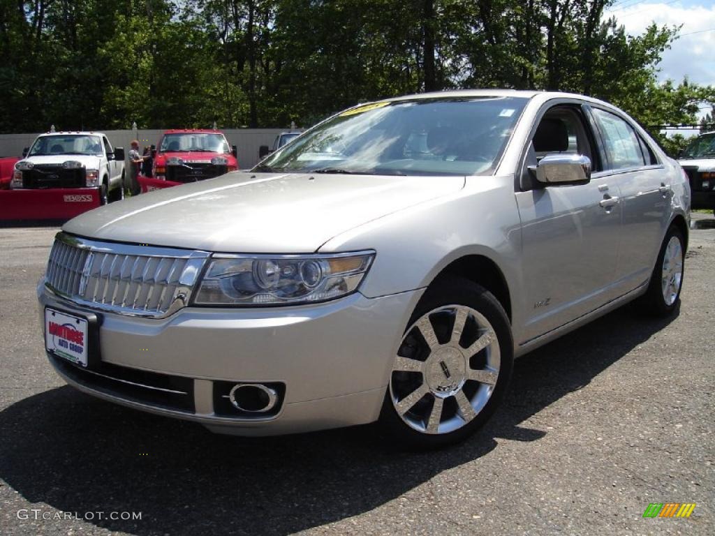 2008 MKZ AWD Sedan - Silver Birch Metallic / Dark Charcoal photo #1