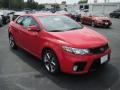 2010 Racing Red Kia Forte Koup SX  photo #2