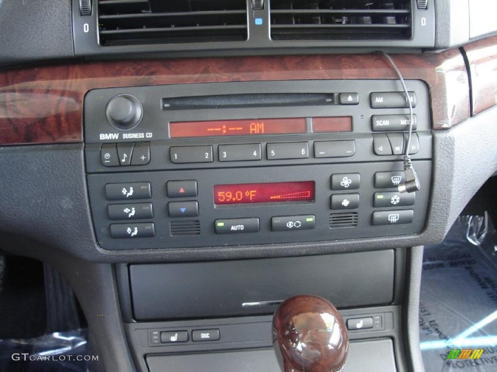 2003 3 Series 325i Sedan - Steel Blue Metallic / Black photo #27
