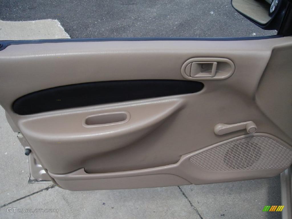 1998 Escort SE Sedan - Mocha Frost Metallic / Beige photo #21