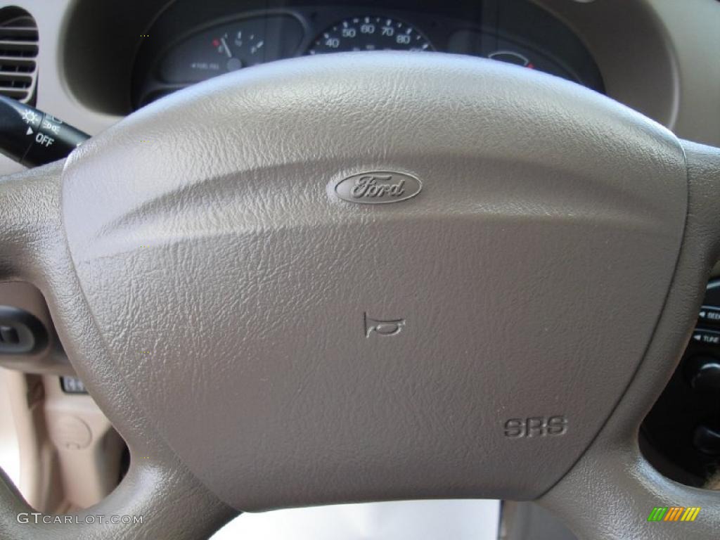 1998 Escort SE Sedan - Mocha Frost Metallic / Beige photo #25