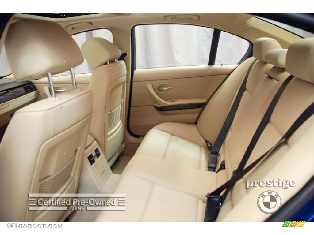 2007 3 Series 328xi Sedan - Montego Blue Metallic / Beige photo #10