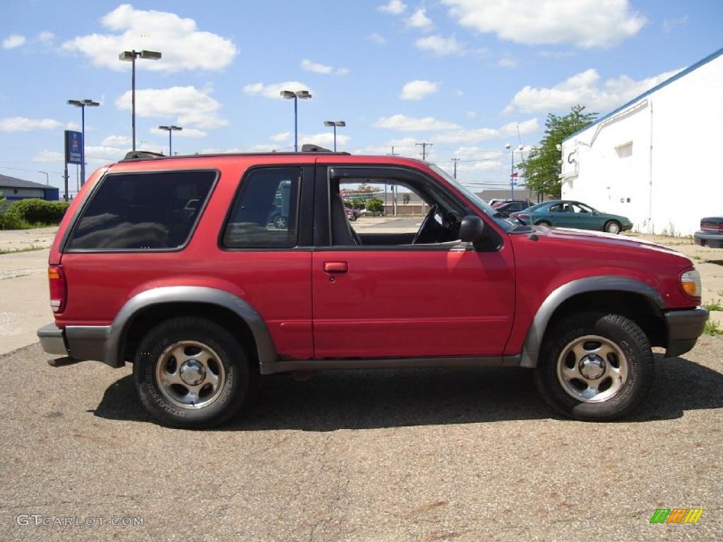 1998 Explorer Sport 4x4 - Bright Amber Metallic / Medium Graphite photo #6