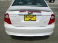 2010 White Platinum Tri-coat Metallic Ford Fusion SEL  photo #5