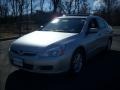 2006 Alabaster Silver Metallic Honda Accord EX-L Sedan  photo #7