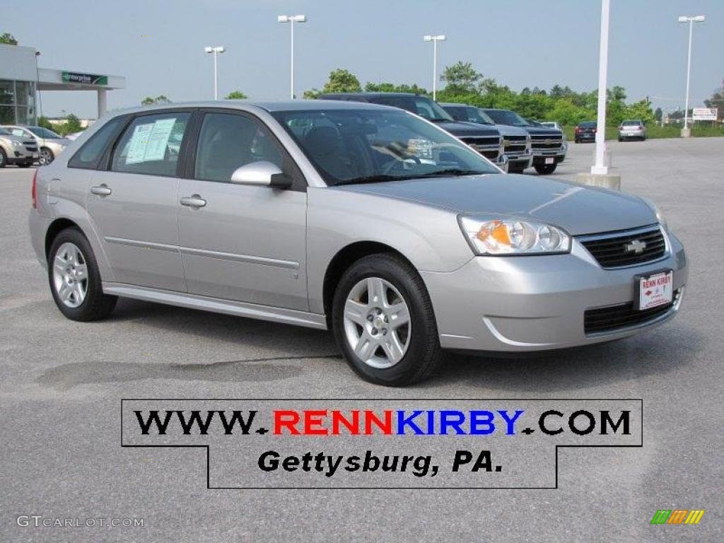 2006 Malibu Maxx LT Wagon - Silverstone Metallic / Titanium Gray photo #1