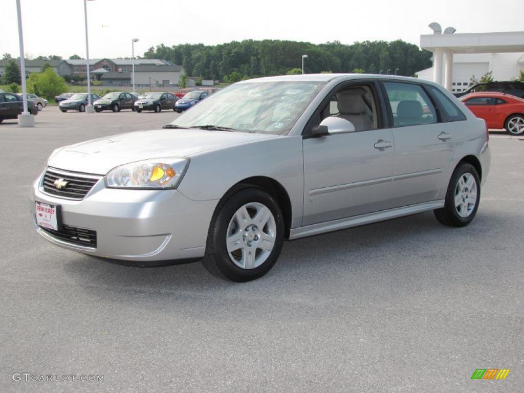 2006 Malibu Maxx LT Wagon - Silverstone Metallic / Titanium Gray photo #12