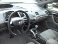 Galaxy Gray Metallic - Civic LX Coupe Photo No. 7