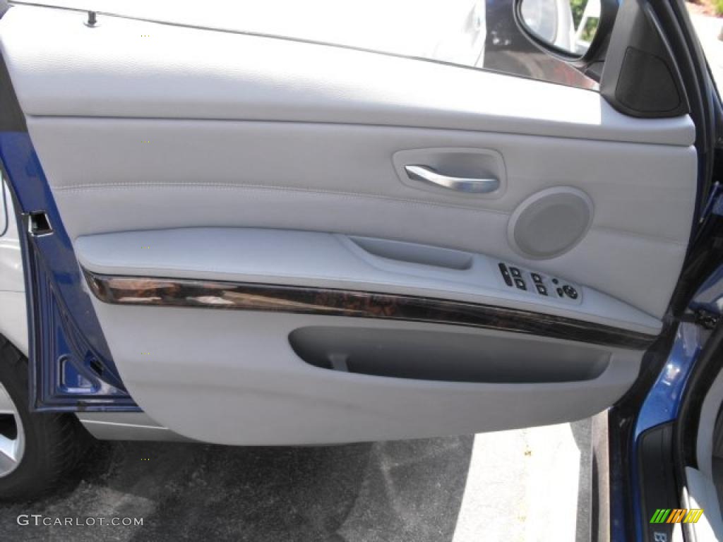 2007 3 Series 328i Sedan - Montego Blue Metallic / Grey photo #6