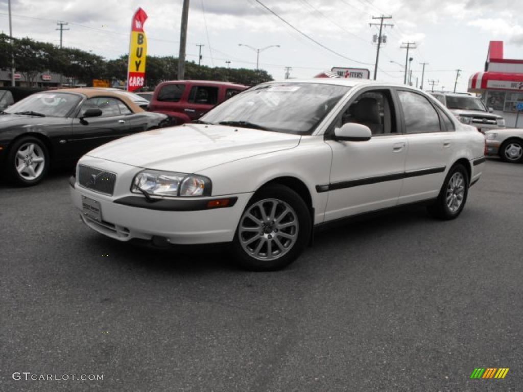 2000 S80 T6 - White / Taupe/Light Taupe photo #2