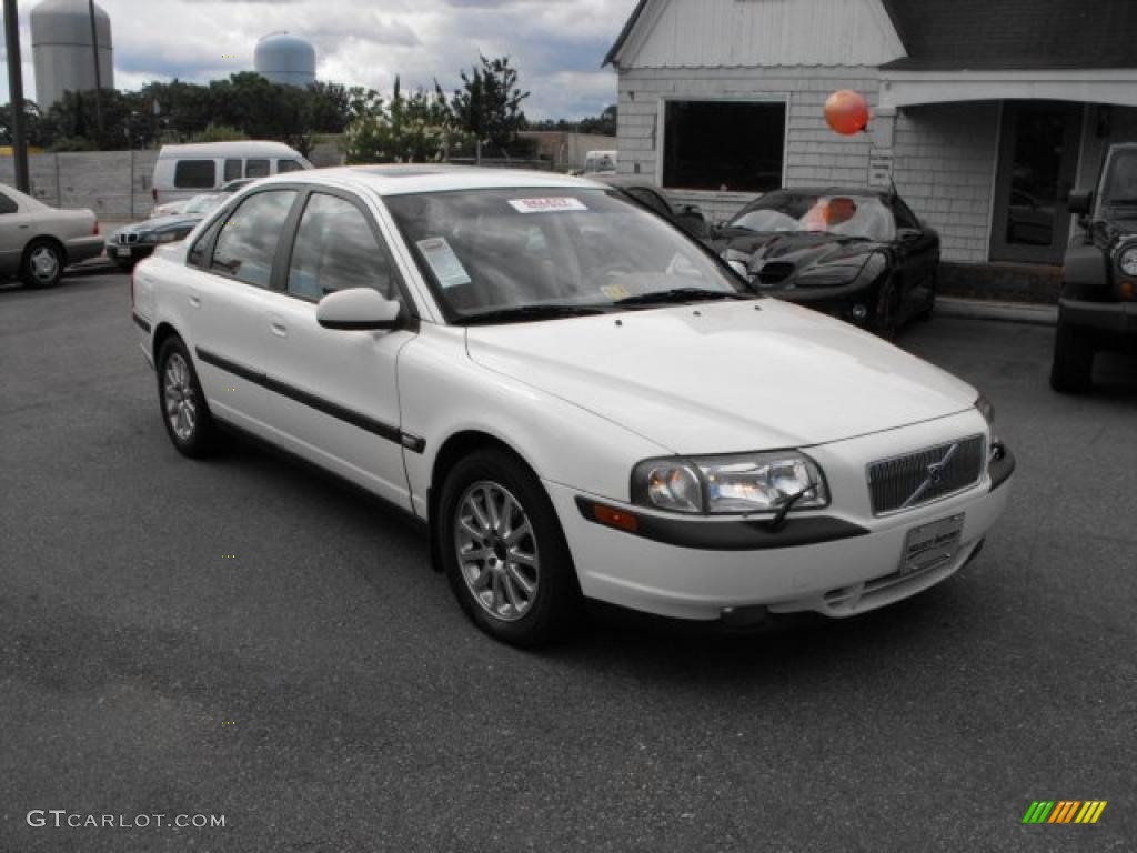 2000 S80 T6 - White / Taupe/Light Taupe photo #4