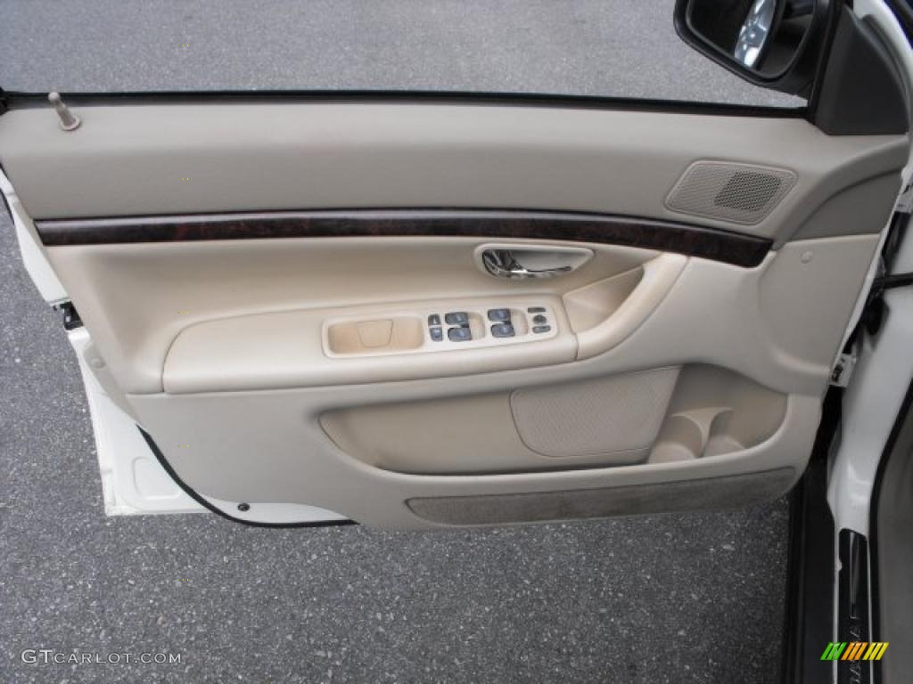 2000 S80 T6 - White / Taupe/Light Taupe photo #11