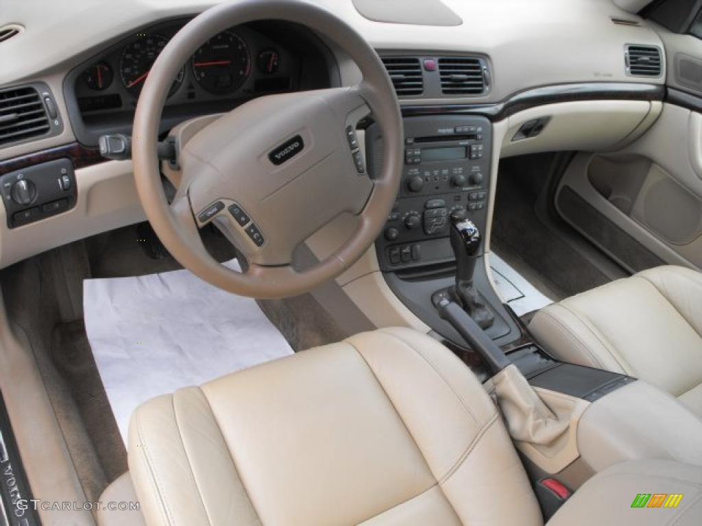 2000 S80 T6 - White / Taupe/Light Taupe photo #13