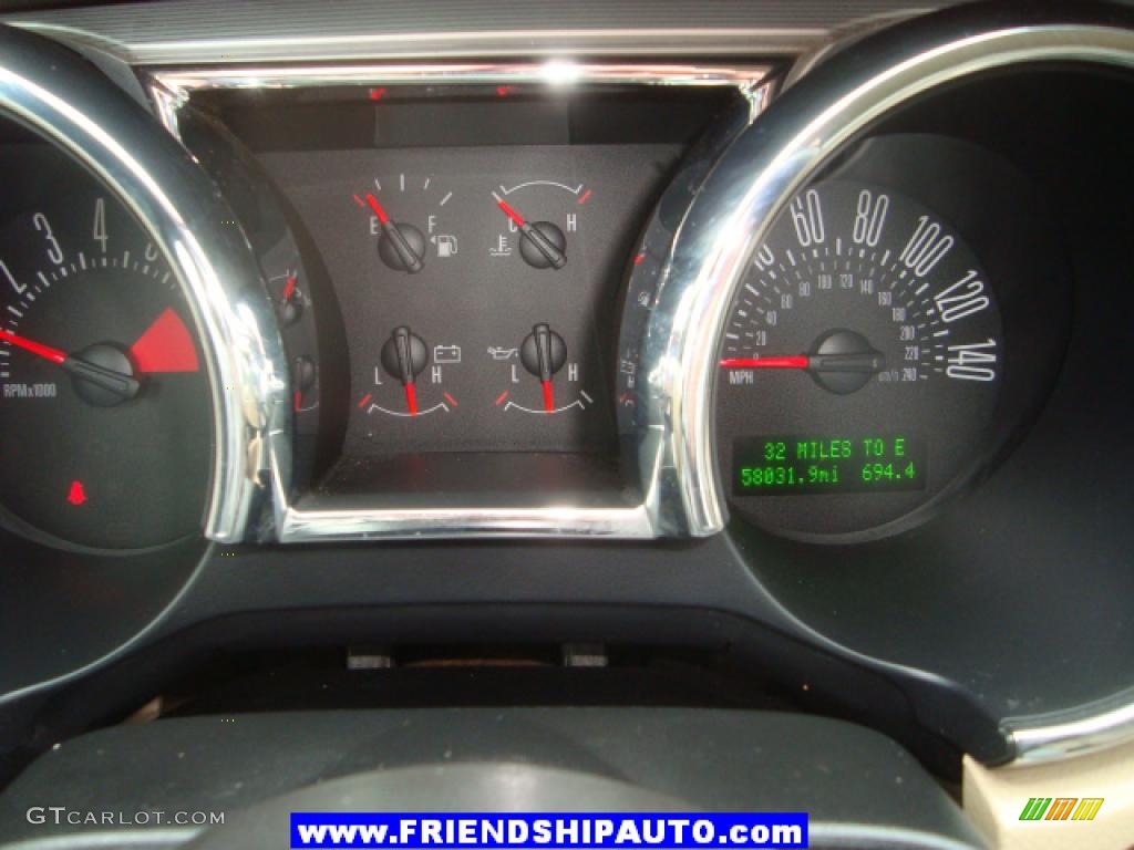 2005 Mustang GT Premium Coupe - Black / Medium Parchment photo #21