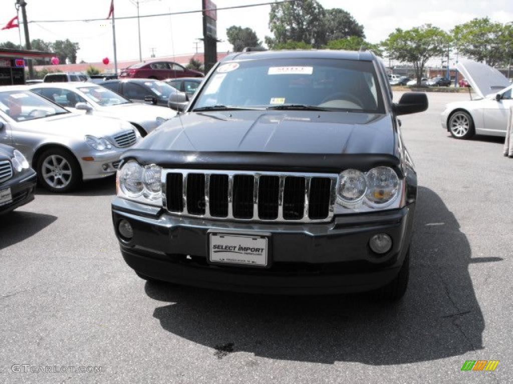 2005 Grand Cherokee Laredo - Deep Beryl Green Pearl / Medium Slate Gray photo #2