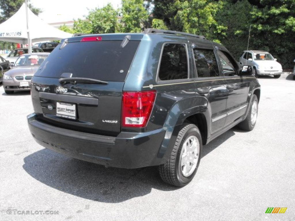 2005 Grand Cherokee Laredo - Deep Beryl Green Pearl / Medium Slate Gray photo #4