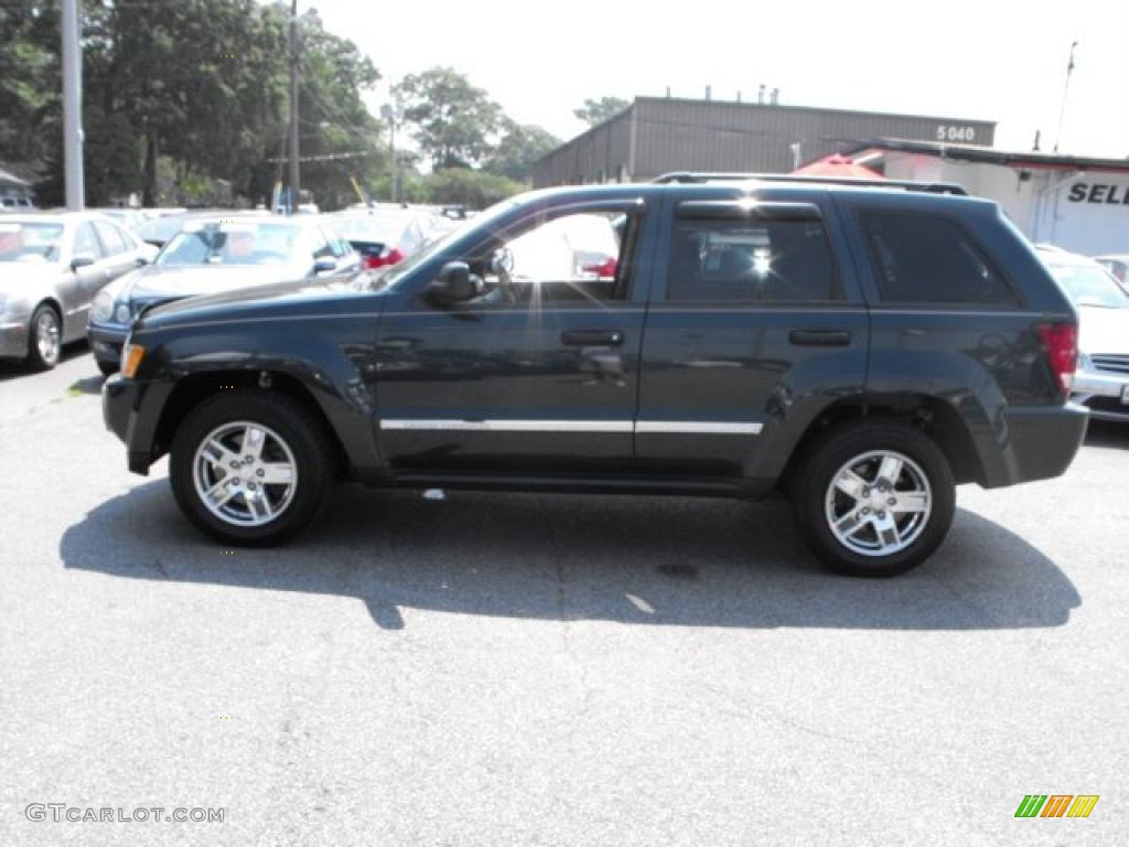 2005 Grand Cherokee Laredo - Deep Beryl Green Pearl / Medium Slate Gray photo #7