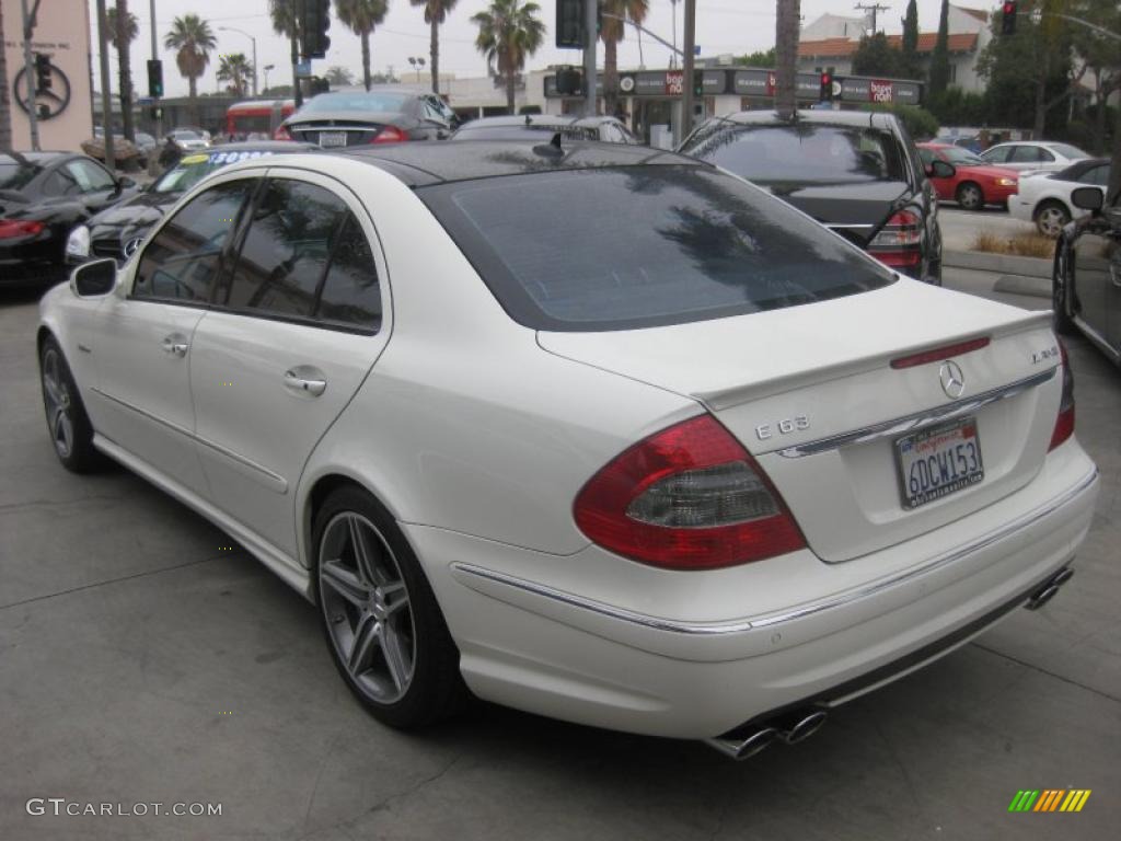 2008 E 63 AMG Sedan - Arctic White / Cashmere photo #5