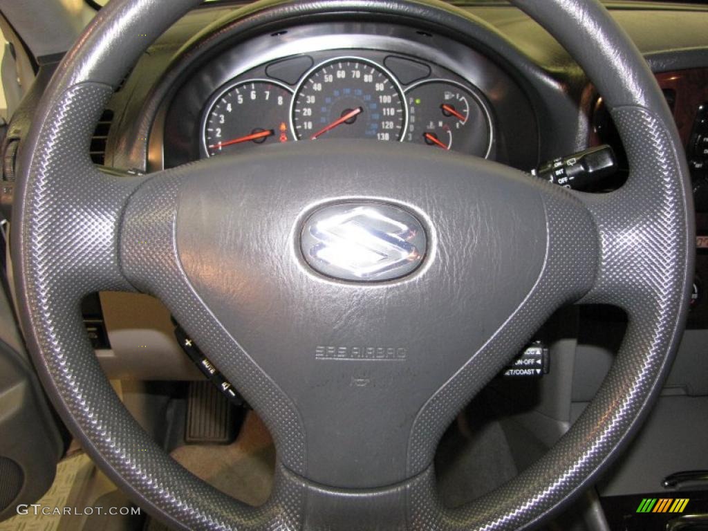 2005 XL7 LX 4WD - Silky Silver Metallic / Gray photo #16